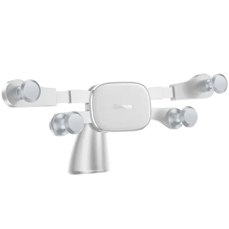 Автотримач для телефону Baseus Horizontal Screen Gravity на торпедо Білий