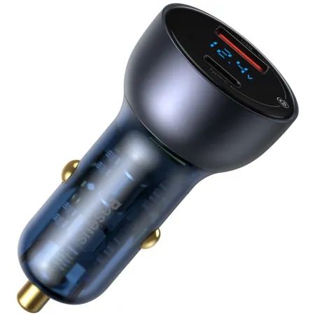 Автомобільний зарядний пристрій Baseus Particular Digital QC 4.0 + PD3.0 PPS 65W USB + Type-C 5A Чорний