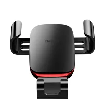 Автотримач для телефону Baseus Metal Age Gravity в повітропровід Чорний