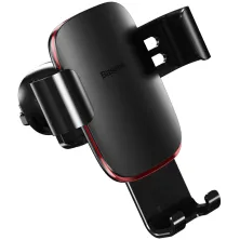 Автотримач для телефону Baseus Metal Age Gravity в повітропровід Чорний
