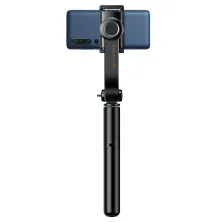 Селфи-монопод Baseus Lovely Uniaxial 3in1 с функцией штатива стабилизатором и пультом Bluetooth Черный