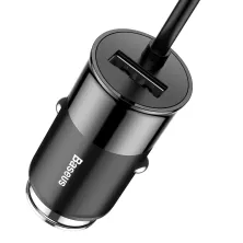 Автомобільний зарядний пристрій Baseus Enjoy Together 4 USB 5.5A Чорний
