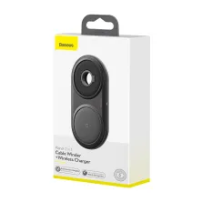 Беспроводное зарядное устройство Baseus Planet 2in1 с технологией Qi 10W MAX и адаптером 24W QC3.0 Черный