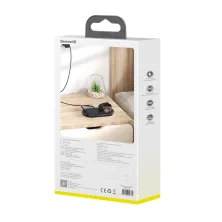 Беспроводное зарядное устройство Baseus Planet 2in1 с технологией Qi 10W MAX и адаптером 24W QC3.0 Черный