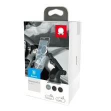 Автотримач для телефону магнітний Baseus Solid Series Telescopic на торпедо Сріблястий