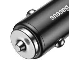 Автомобільний зарядний пристрій Baseus Small Screw QC3.0 36W USB + Type-C PD Чорний