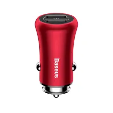 Автомобильное зарядное устройство Baseus Gentleman 2USB 4.8A Красный (CCALL-GB09)