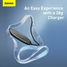 Бездротовий зарядний пристрій Baseus Light Magnetic з технологією Qi 15W 2A Чорний