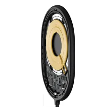 Бездротовий зарядний пристрій Baseus Light Magnetic з технологією Qi 15W 2A Чорний