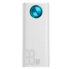 УМБ Baseus Amblight 30000mAh 33W з технологією QC3.0 + PD3.0 Білий