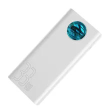 УМБ Baseus Amblight 30000mAh 33W з технологією QC3.0 + PD3.0 Білий