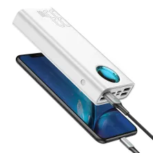 УМБ Baseus Amblight 30000mAh 33W з технологією QC3.0 + PD3.0 Білий