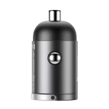 Автомобильное зарядное устройство Baseus Tiny Star Mini QC 4.0+PD3.0 30W Type-C 3A Серый
