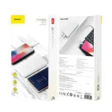 УМБ Baseus Mini Cu 10000mAh 2.1А Білий