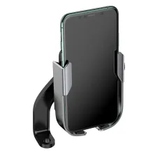 Мото-вело тримач для смартфона Baseus Armor Motorcycle Holder Сріблястий