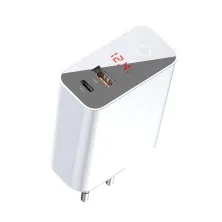 Мережевий зарядний пристрій Baseus Speed PPS Intelligent Power-off QC4.0 + PD3.0 45W USB + Type-C 6A Білий