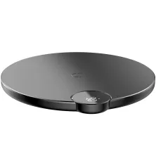 Бездротовий зарядний пристрій Baseus LED Display Wireless Charger з технологією Qi 10W Чорний