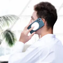 Беспроводное зарядное устройство Baseus Light Magnetic с технологией Qi 15W 2A Белый