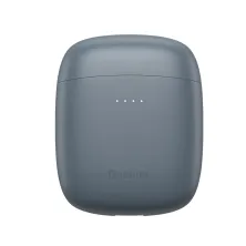Бездротові Bluetooth навушники Baseus Encok TWS W04 Pro з функцією бездротової зарядки Qi Сірий