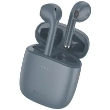 Бездротові Bluetooth навушники Baseus Encok TWS W04 Pro з функцією бездротової зарядки Qi Сірий