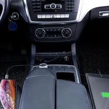 Автомобильное зарядное устройство Baseus Magic Series Dual Quick Charge Car Charger 45W 2USB Синий