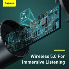 FM-трансмітер Baseus Energy Column 2в1 MP3 Car QC3.0 18W Charger Bluetooth 5.0 2USB 3A Чорно-Сірий
