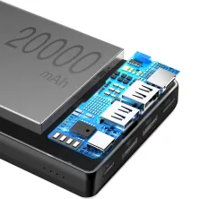 УМБ Baseus Mini JA 20000mAh 15W 3A з технологією PD Чорний