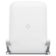 Бездротовий зарядний пристрій Baseus Rib Horizontal and Vertical з технологією Qi 15W MAX Білий