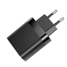 Мережевий зарядний пристрій Baseus Mirror Lake Dual QC3.0 18W 2USB 3A Чорний