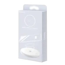 Бездротовий зарядний пристрій Baseus Donut Wireless Charger з технологією Qi 10W Білий