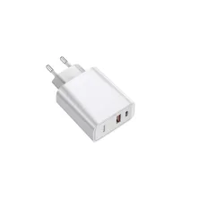 Мережевий зарядний пристрій Baseus Speed PPS QC3.0 + PD3.0 30W USB + Type-C 5A Білий