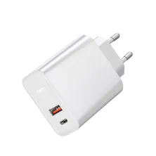 Мережевий зарядний пристрій Baseus Speed PPS QC3.0 + PD3.0 30W USB + Type-C 5A Білий