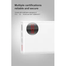 УМБ Baseus Mulight 20000mAh 18W з технологією QC3.0 + PD3.0 Білий