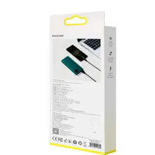 УМБ Baseus Adaman 10000mAh 22.5W с технологией QC3.0+PD3.0 Сине-Зелёный