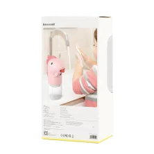 Сенсорний дозатор для пінного мила Baseus MiniDinos 300 мл Салатовий