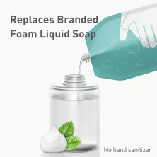 Сенсорний дозатор для пінного мила Baseus MiniDinos 300 мл Салатовий