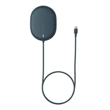 Бездротовий зарядний пристрій Baseus Light Magnetic з технологією Qi 15W 2A Синій