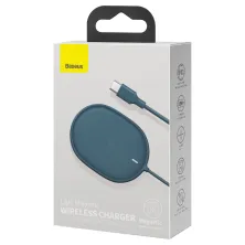 Бездротовий зарядний пристрій Baseus Light Magnetic з технологією Qi 15W 2A Синій