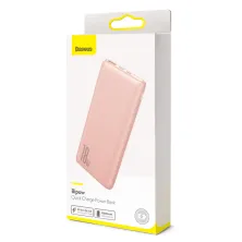УМБ Baseus Bipow 10000mAh 18W з технологією QC3.0 + PD3.0 Рожевий