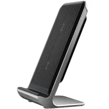 Бездротовий зарядний пристрій Baseus Vertical Desktop Wireless Charger з технологією Qi 10W Чорний