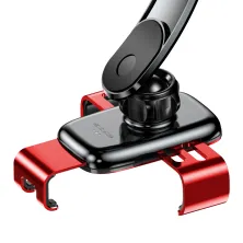 Автотримач для телефону Baseus Metal Age Gravity на торпедо Червоний