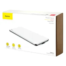 УМБ Baseus Simbo 10000mAh 3A з технологією PD Білий