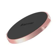 Автотримач для телефону магнітний Baseus Small Ears плоский на торпедо Золотисто-Рожевий