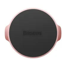 Автотримач для телефону магнітний Baseus Small Ears плоский на торпедо Золотисто-Рожевий