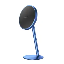 Автотримач для телефону магнітний Baseus Little Sun Magnetic на торпедо Синій