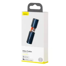 Кардрідер Baseus Mini-Cabin Card Reader 2in1 USB/Type-C, SD/TF Cards Синьо-сірий