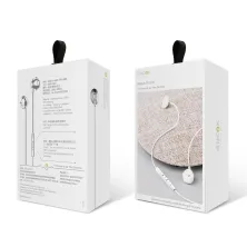 Навушники Baseus Encok H06 lateral in-ear Wire Earphone Сріблястий