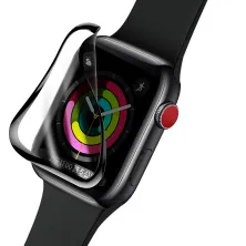 Защитное стекло BASEUS для Apple Watch 1/2/3 38 mm Full Cover 0.2mm Черный