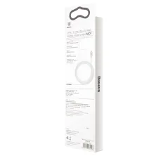 Перехідник Baseus M01 Yiven Type-C male To Mini-jack 3.5 male Audio Cable 1.2 m Білий