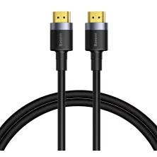 Кабель Baseus 4KHDMI Male to 4KHDMI Male Cafule Cable HDMI2.0 2m Черный